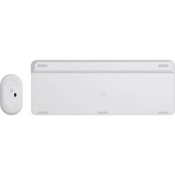 MK470 Slim Wireless Desktop Set, Offwhite (Nordic)