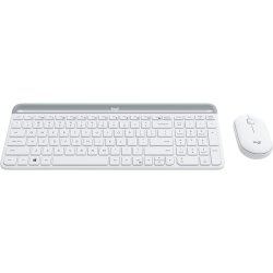 MK470 Slim Wireless Desktop Set, Offwhite (Nordic)