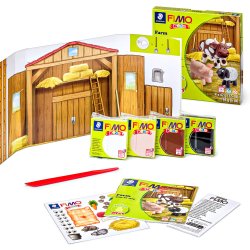 Modeller Fimo Kids Bondegrd 4x42g (4)