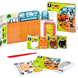 Modeller Fimo Kids Kledyr 4x42g (4)