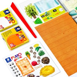 Modeller Fimo Kids Kledyr 4x42g (4)