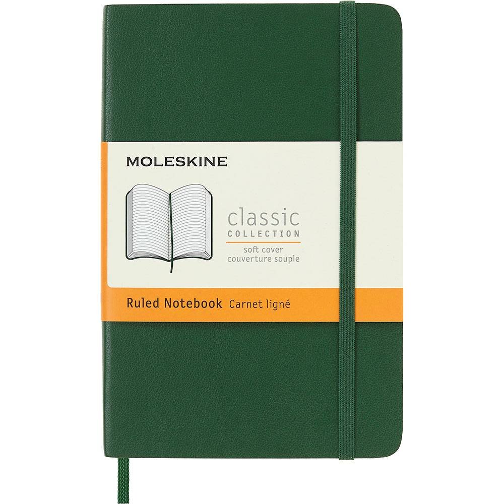 Mole Notebook Pocket soft Lin Myrtle Grn