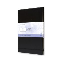 Moleskine Akvarell Bog A4 Hardcover sort