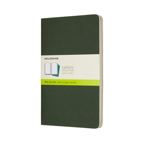 Moleskine Cahier L Ulin grn