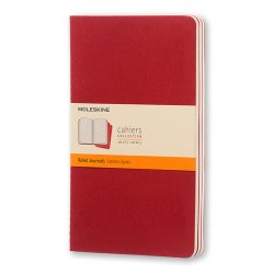 Moleskine Cahier large linieret rd