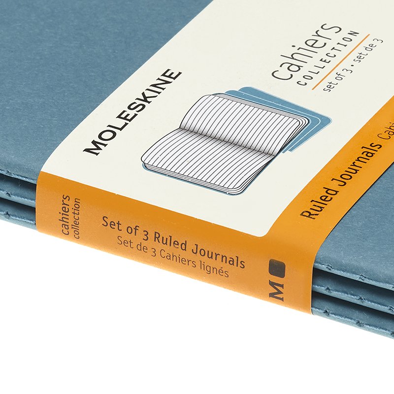 Moleskine Cahier Pckt Lin Turkis