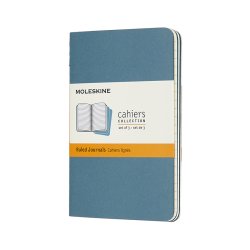 Moleskine Cahier Pckt Lin Turkis