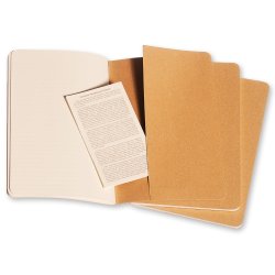 Moleskine Cahier Ulin L Brun