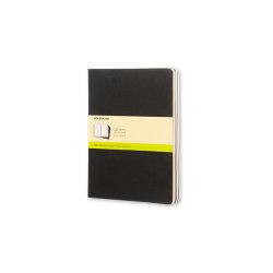 Moleskine Cahier XL Ulin Sort