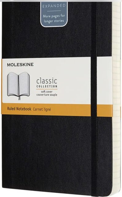 Moleskine Classic Expanded Soft Lin L Sort