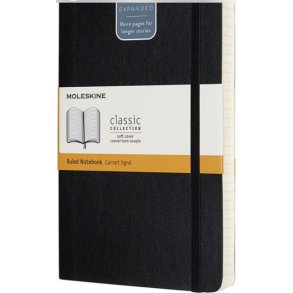Moleskine Classic Expanded Soft Lin L Sort