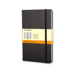 Moleskine classic hard pocket linieret sort