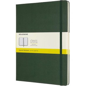 Moleskine Classic Hard XL Ulin Myrtle Grn