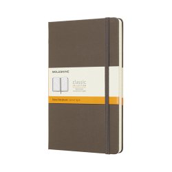 Moleskine Classic Lin L HC Brun