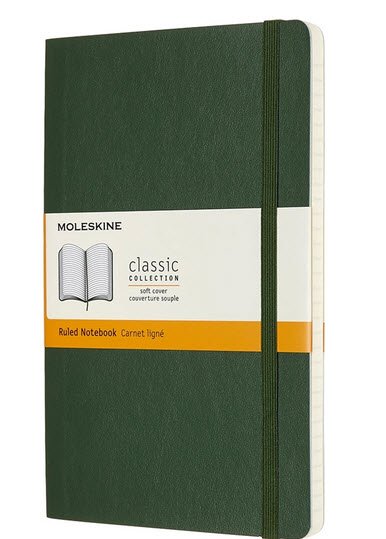 Moleskine Classic Lin L SC Myrtle Grn