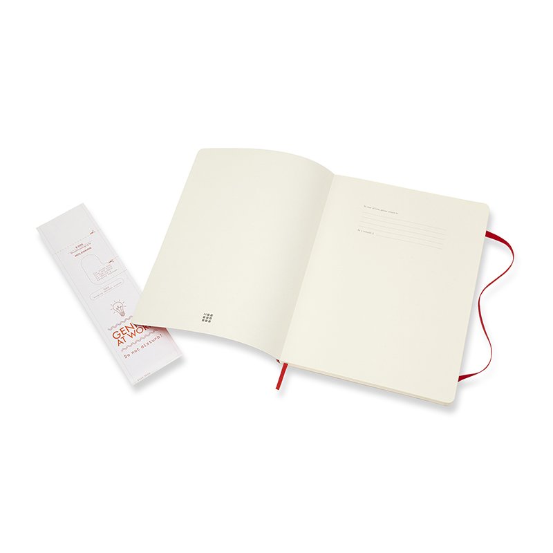 Moleskine classic soft X-large ulinieret rd