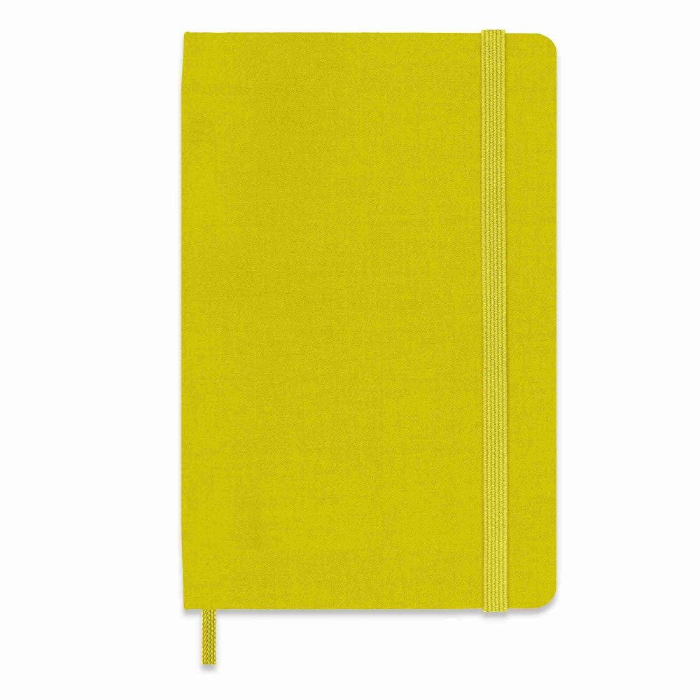 Moleskine pocket Hard Lin Hey-Yellow silke