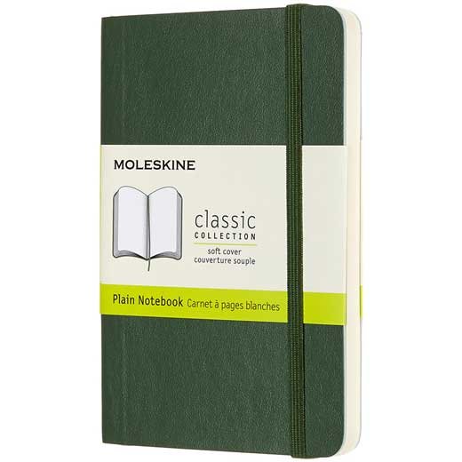 Moleskine Pocket soft Ulin Myrtle Grn