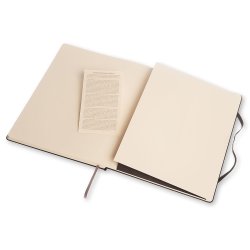 Moleskine XL HC Lin Sort