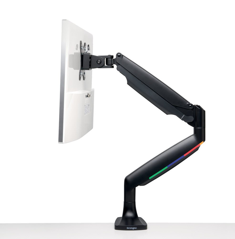 Monitor Arm Single OneTouch Adjust. Black - Standere og svingarme ...