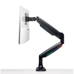 Monitor Arm Single OneTouch Adjust. Black