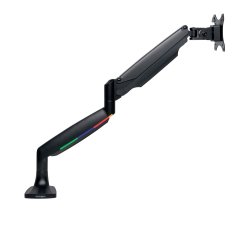 Monitor Arm Single OneTouch Adjust. Black