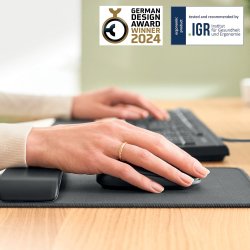 Musemtte m/hndledsst.Ergo Leitz mrkgr