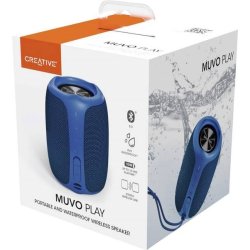 Muvo Play Bluetooth Speaker, Blue