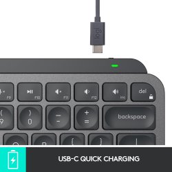 MX Keys Mini Minimalist Wireless Keyboard Graphite