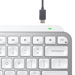 MX Keys Mini Minimalist Wireless Keyboard PaleGrey