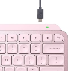 MX Keys Mini Minimalist Wireless Keyboard Rose