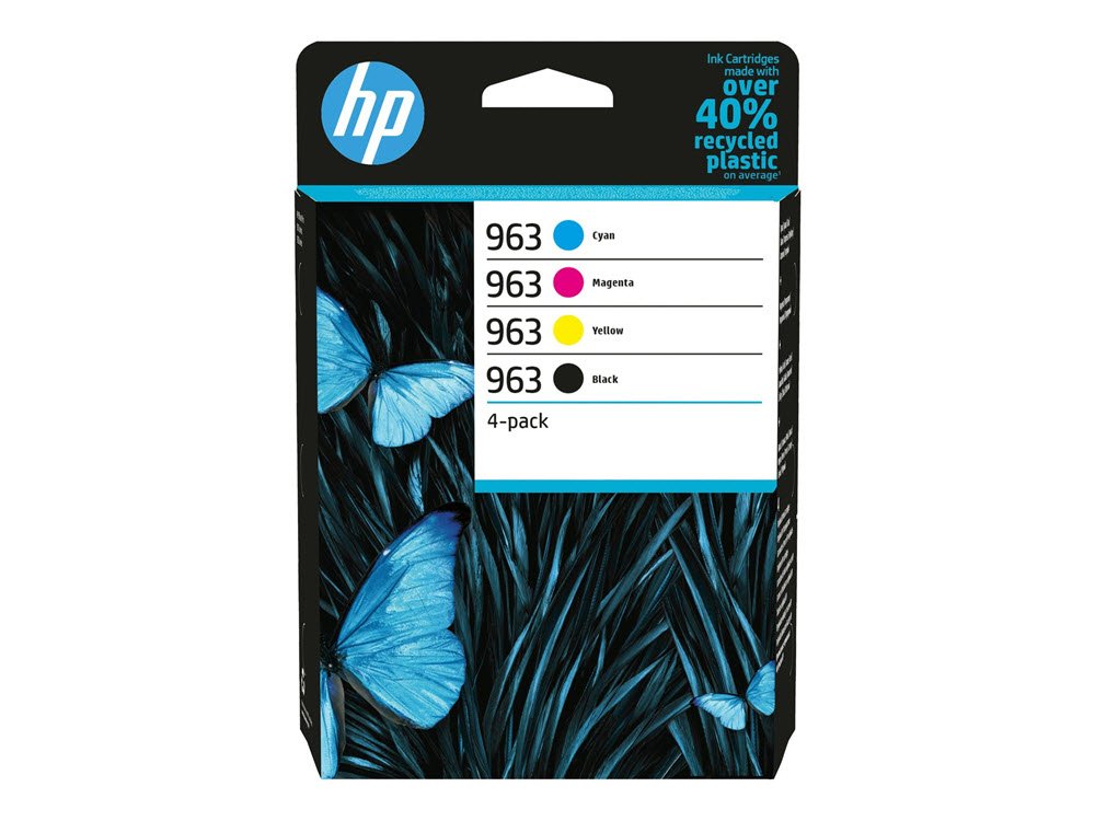 No963 C/M/Y/K Ink cartridges 4-pack