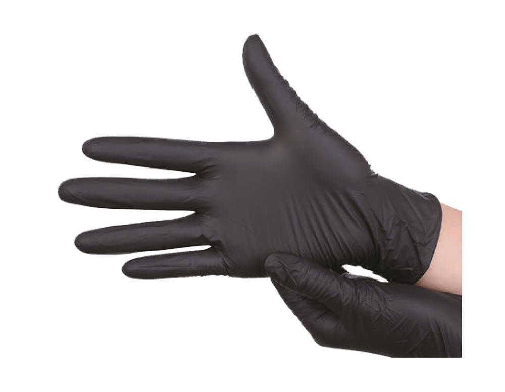 Nordic Protect Premium Nitrilhandsker Sort Large