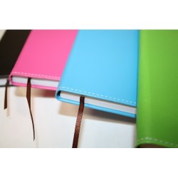 Notesbog A5 Linieret Farvede