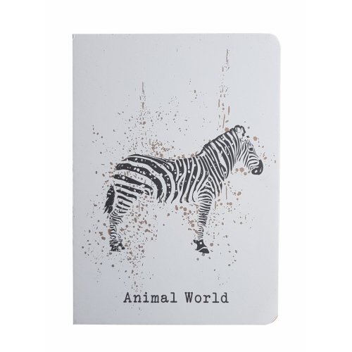 Notesbog Animal World 13x18cm