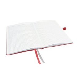 Notesbog Complete A5 kvad. 96g/80ark rd