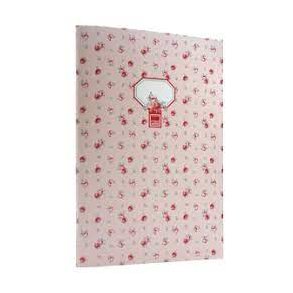 Noteshfte A4 Kvad PinkVintage