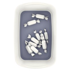 Opbevaringsbakke MyBox hvid/gr