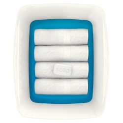 Opbevaringsboks MyBox L hvid/bl