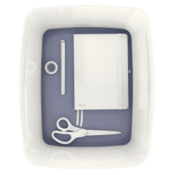 Opbevaringsboks MyBox L hvid/gr