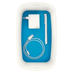 Opbevaringsboks MyBox S hvid/bl