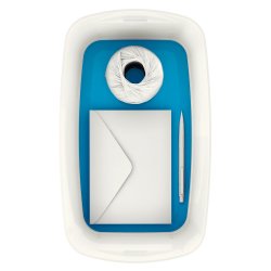 Opbevaringsboks MyBox S hvid/bl