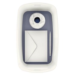 Opbevaringsboks MyBox S hvid/gr