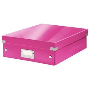 Organizer boks Click&Store mellem WOW pink