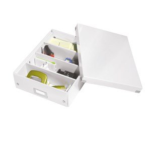 Organizer boks ClickogStore mellem hvid