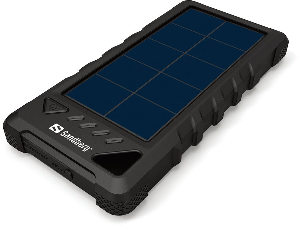 Outdoor Solar Powerbank 16000 mAh