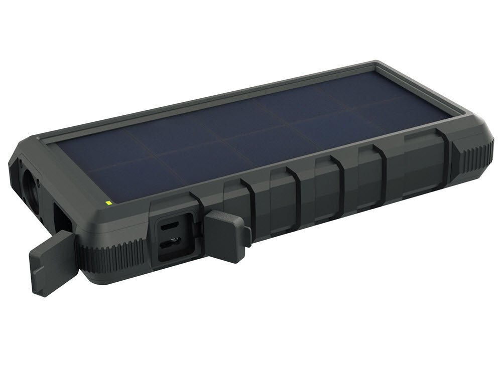 Outdoor Solar Powerbank 24000, Black