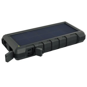 Outdoor Solar Powerbank 24000, Black