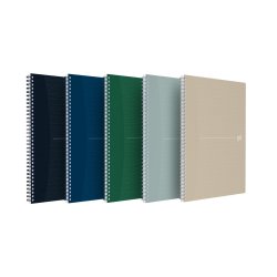 Oxford Kollegieblok A4+ Kvad Bl m/ Bl Spiral