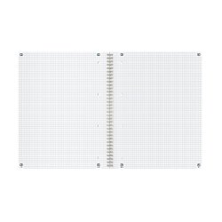 Oxford Kollegieblok A4+ Kvad Grn m/ Grn Spiral